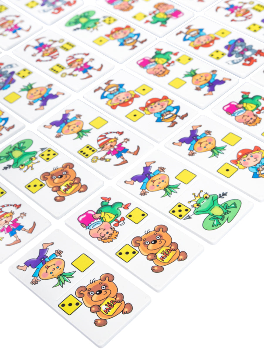 Домино пластмассовое "Сказка за сказкой" малое