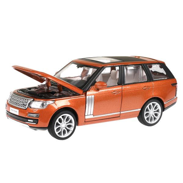 Range Rover en métal noir et blanc, 14,7 cm, double, capot, inerficiation, parc technologique, couleur 2*24 pouces