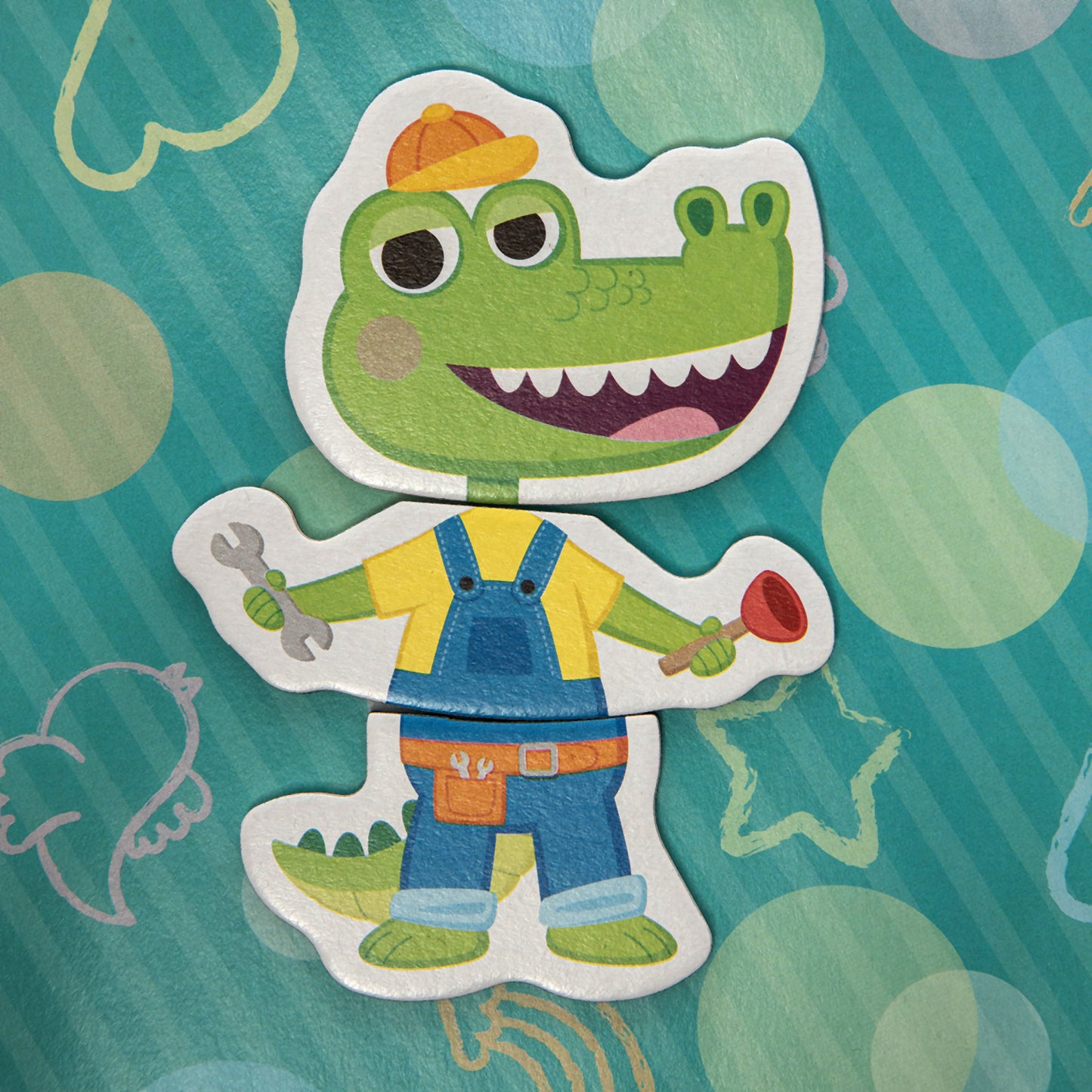 МОЗАИКА МАГНИТНАЯ "ВСЯКАЯ ВСЯЧИНА. ПРОФЕССИИ" в кор.14шт