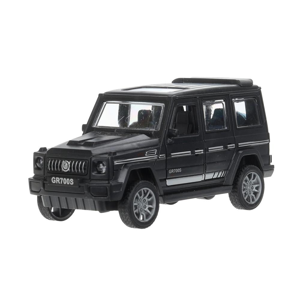 Машина пластик MERCEDES-BENZ G-CLASS 12 см, инерц, черный, кор. Технопарк в кор.2*120шт
