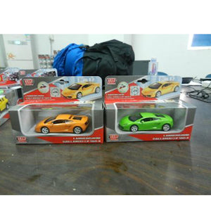 Machine en métal lamborghini gallardo lp560-4, 11,4 cm, dv., in., orange, cor. Parc technologique dans le cor.2*48шт