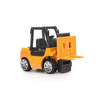 Модель металл СТРОИТЕЛЬНАЯ ТЕХНИКА caterpillar, 7,5см, своб.ход, подв.эл. Технопарк в кор.4*144шт