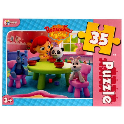 Волшебная кухня. Пазл классический в коробке. 35 détails. Jeux en 24 heures