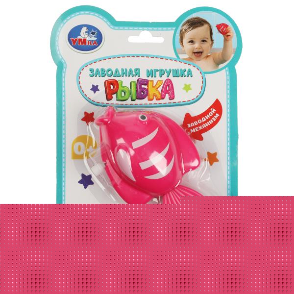 Заводная игрушка рыбка блист Умка в кор.2*120шт