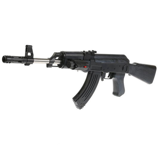 Автомат (п) с лазер. прицелом, с фонарем, со съемным прикладом 0807C в кор. в кор.28шт