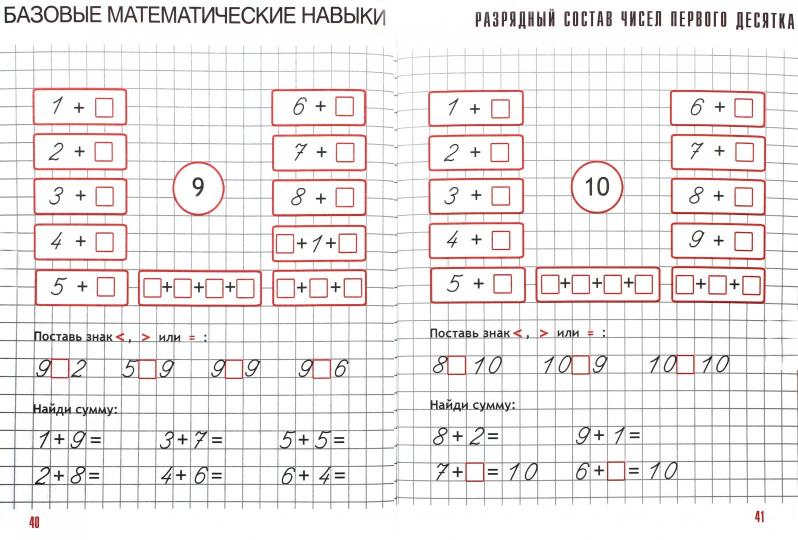 Mathématique. Entraîneur complexe. 1 cl. (ФГОС) /Латышева.