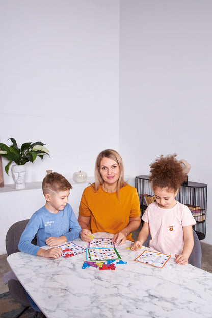 Игра головоломка деревянная "Занимательный квадрат"