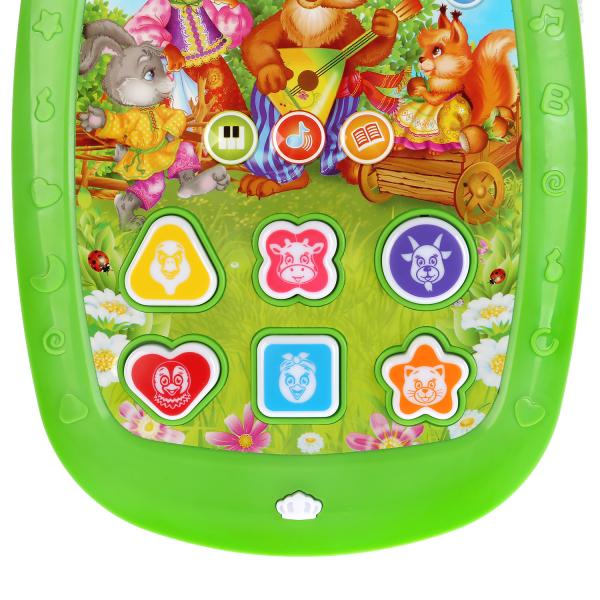 Планшет на бат. народные потешки на карт. (русс. уп.) "Умка" в кор.48шт