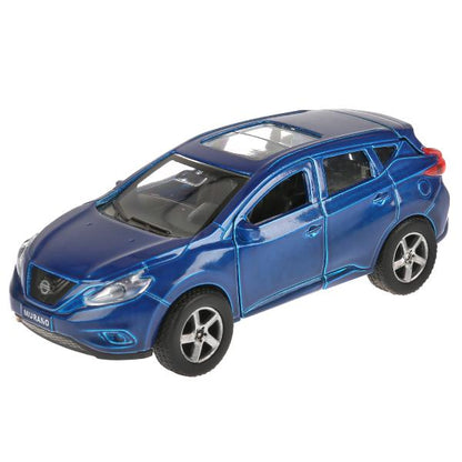 Machine en métal NISSAN MURANO 12 cm, ouverte, inerte., синяя в кор. Parc technologique en cor.2*24шт