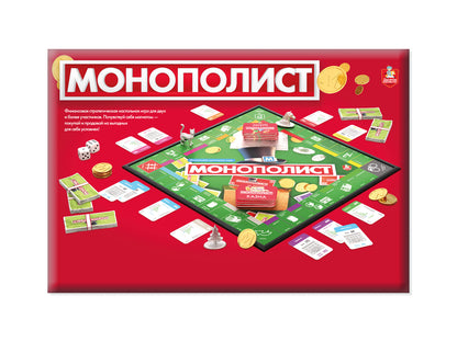 Игра настольная экономическая "Монополист"