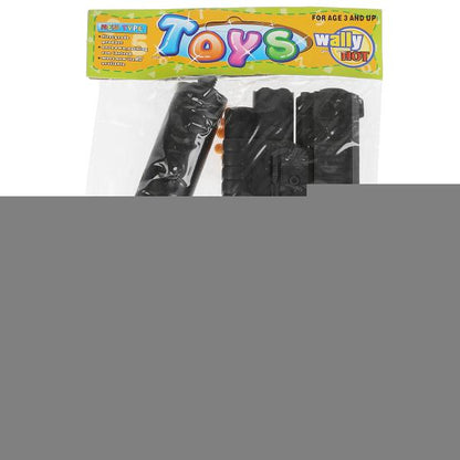 Пистолет (п) с лазер. прицелом, с фонариком, с глушителем, с пульками K2119 в пак. в кор.2*72шт