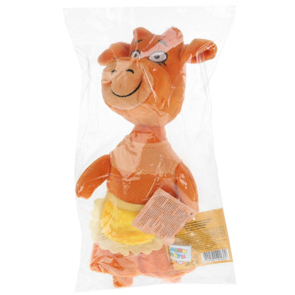 Игрушка мягкая Оранжевая корова мама, 27 см, без чипа, в пак. Мульти-пульти в кор.24шт