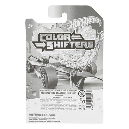 Машина металл Хот Вилс hot wheels меняет цвет 8 см, св. ход, блист. - в кор.2*360шт