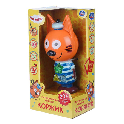 Сказочник Коржик три кота, 20+ песен и фраз ТРИ КОТА в кор. Умка в кор.72шт