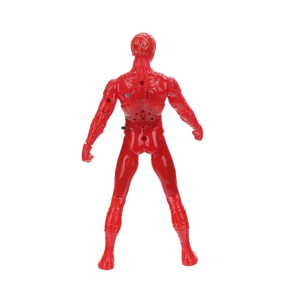 Фигурка человек паук, свет, звук, коробка 31*15*5см - в кор.2*72шт