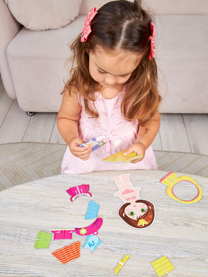 ДК.Игра магнитная "Одевашки. Настя". Серия Магнитные истории арт.01911 /14