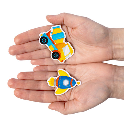 Магниты "Транспорт". Серия Магнитные истории (европодвес)