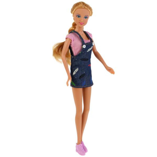 Кукла гнущаяся, с набором одежды и аксесс., в ассорт. в кор. в кор.24шт