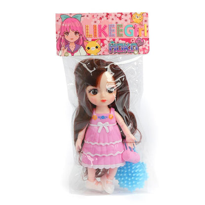 Fille 15 cm, anime, accessoires 2 pièces, dans un paquet LIKEE GIRL en cor.2*144 pièces