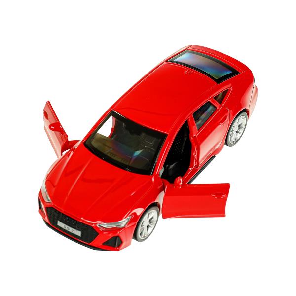 Машина металл AUDI rs7, 11,4 см, двери, инерция, кор. Технопарк в кор.2*48шт