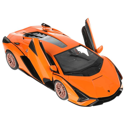 Машина р/у lamborghini sian 1:14, двери открыв. вручную, свет, цвет в ассорт. в кор. Rastar в кор6шт