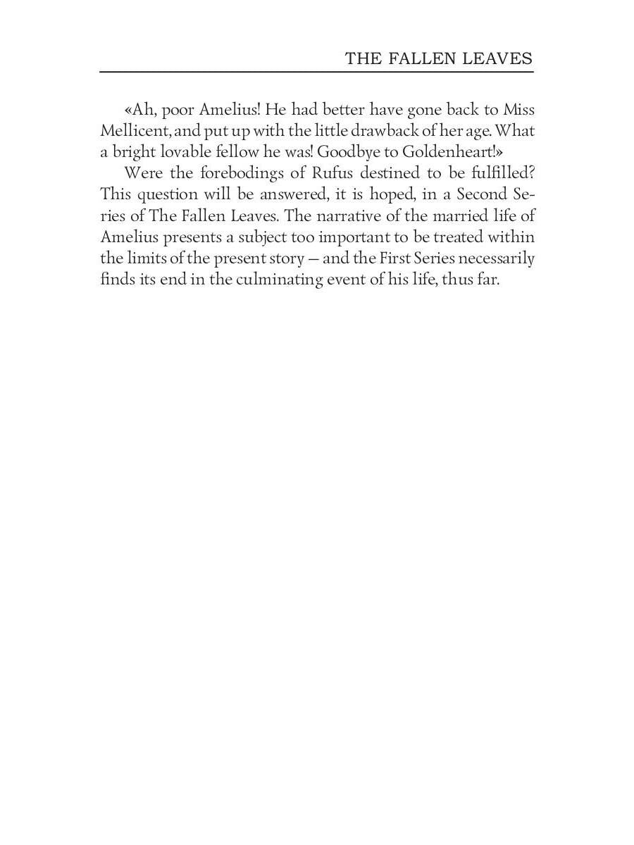 The Fallen Leaves = Опавшие листья. Т. 3.: на англ.яз