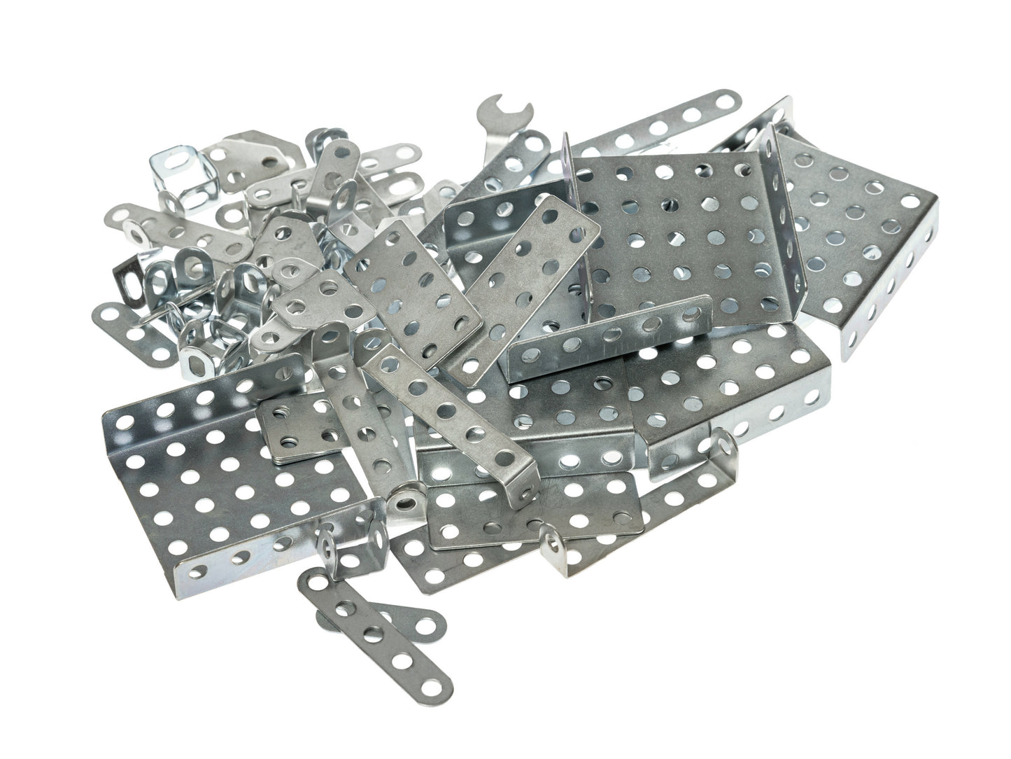 ДК.Конструктор металлический для уроков труда №1 в деревянной упаковке арт.00980