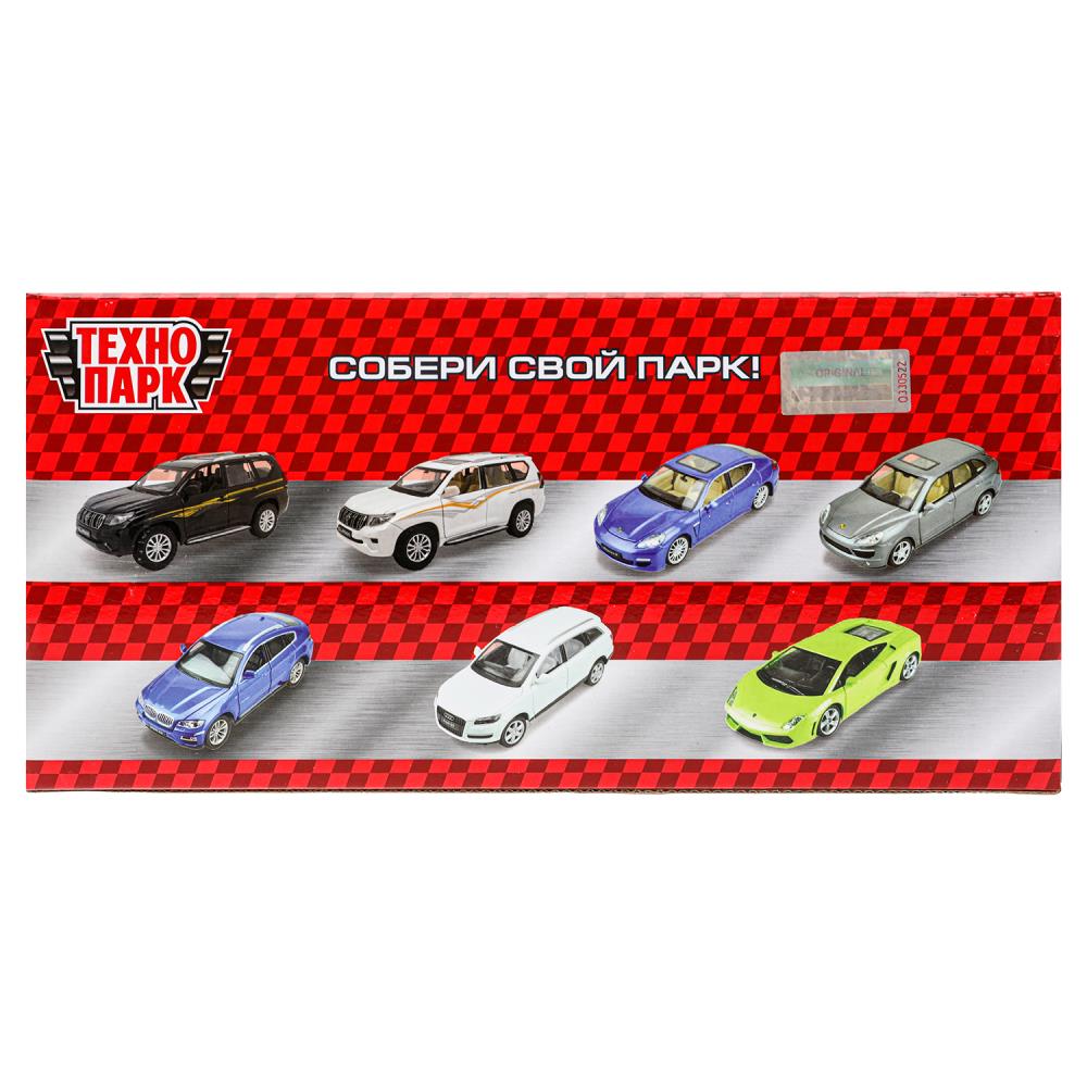 Машина металл свет-звук PORSCHE cayenne, 18,7 см, двери, капот, багажник Технопарк в кор.2*6шт