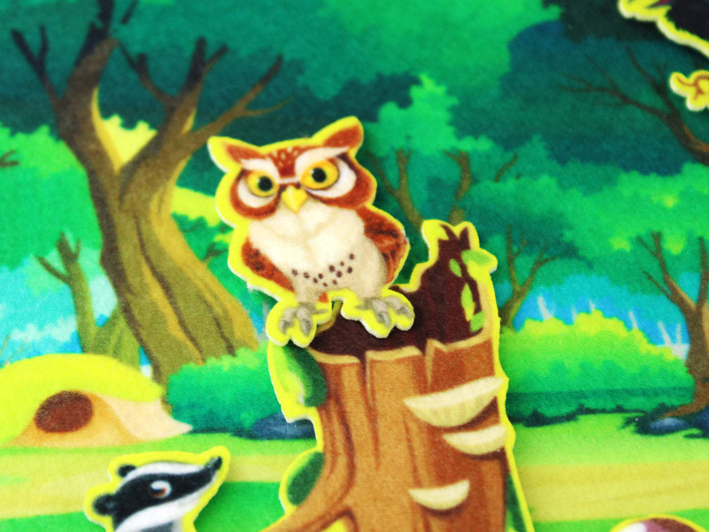 Набор из фетра на липучках "Лес" (европодвес)