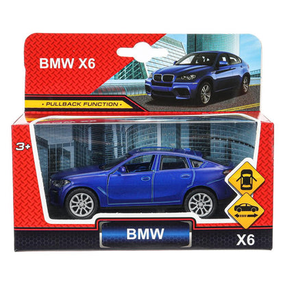 Modèle en métal BMW X6 10 cm, double, inertie, parc technologique, couleur 2x120 pouces