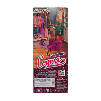 Кукла 29см София, руки и ноги сгиб., кор. КАРАПУЗ в кор.24шт