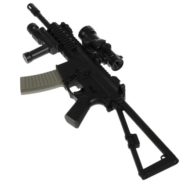 Автомат (п) с фонарем, с пульками 1977A+ в кор. в кор.18шт