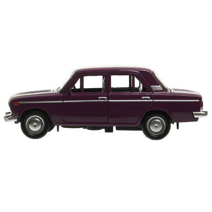 Machine en métal VAЗ-2106 ЖИГУЛИ 12 cm, double, bagage, iner, bac, cor. Parc technologique dans le cor.2*36шт