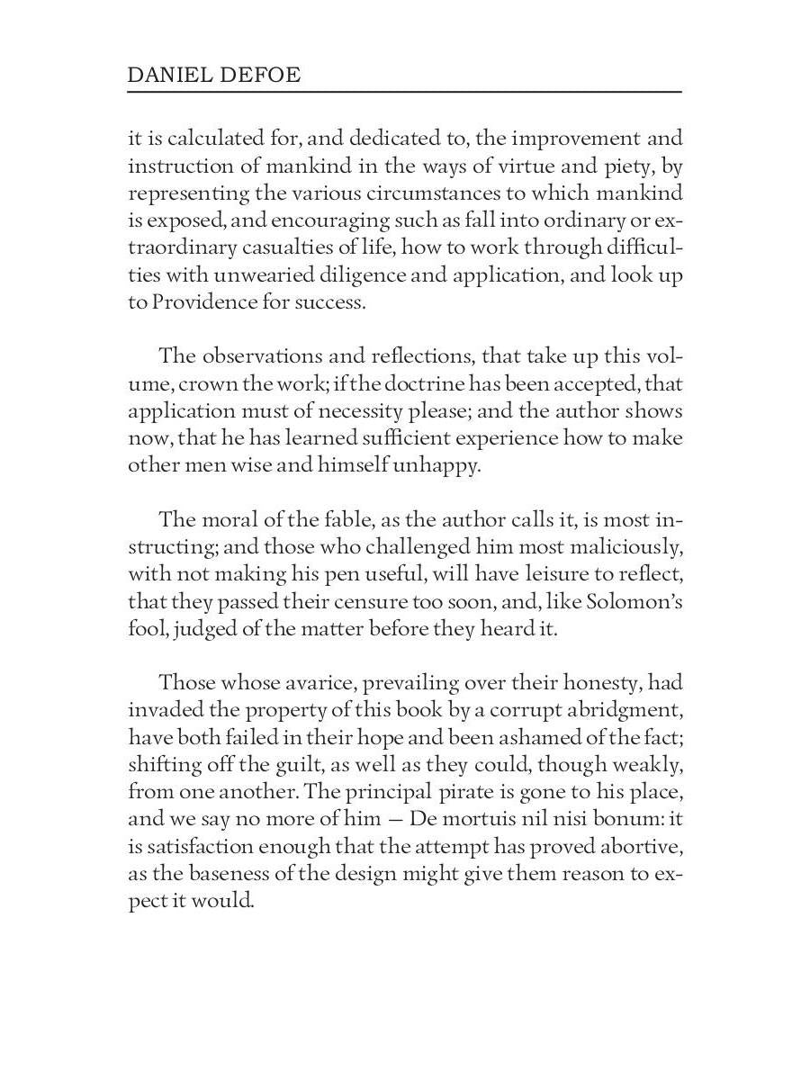 Réflexions sérieuses pendant la vie et aventures surprenantes de Robinson Crusoé = Серьезные размышления Робинзона Крузо. Т. 3: на англ.яз