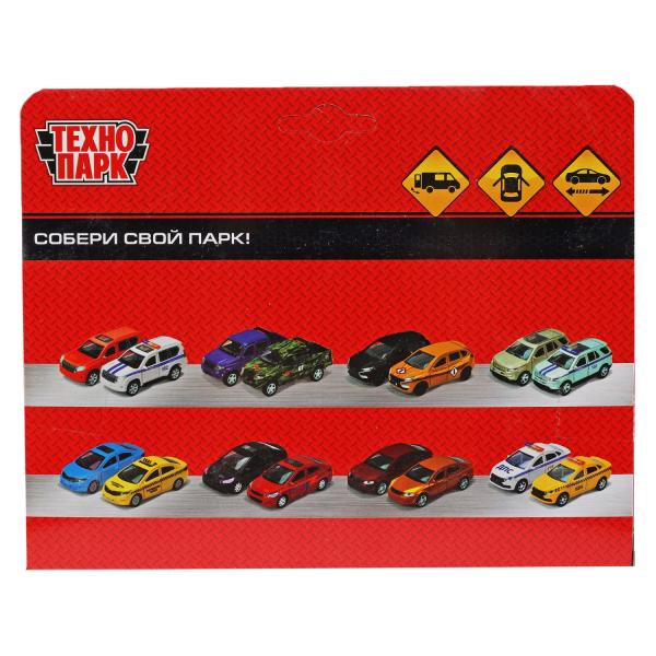 MASTER-14POL-WH 326462 Machine métallique RENAULT MASTER ПОЛИЦИЯ 14 см, double, инерц, белый, кор. Technologie