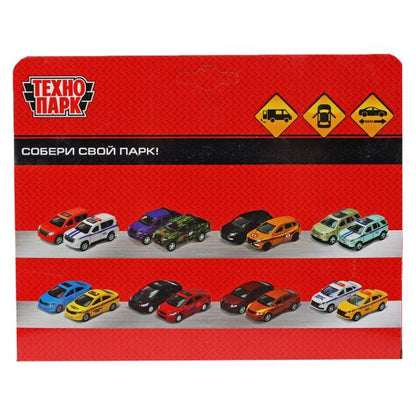 MASTER-14POL-WH 326462 Machine métallique RENAULT MASTER ПОЛИЦИЯ 14 см, double, инерц, белый, кор. Technologie