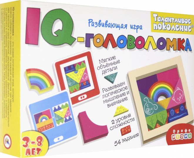 Дрофа. Талантливое поколение "IQ-головоломка" арт.3826 /50
