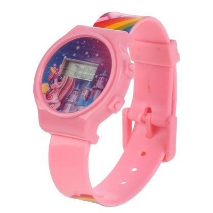 Montre, livrée avec une date et une date, 28,5*8,5*1 cm pour le blister ТМ "ИГРАЕМ ВМЕСТЕ" en cor.2*240шт