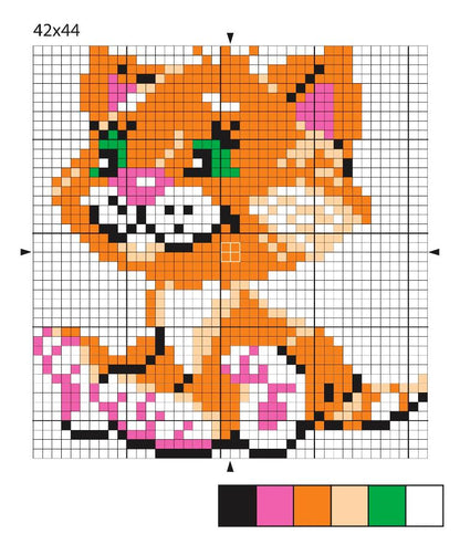 Набор для творчества. Вышивка "Котенок" (с пяльцами)