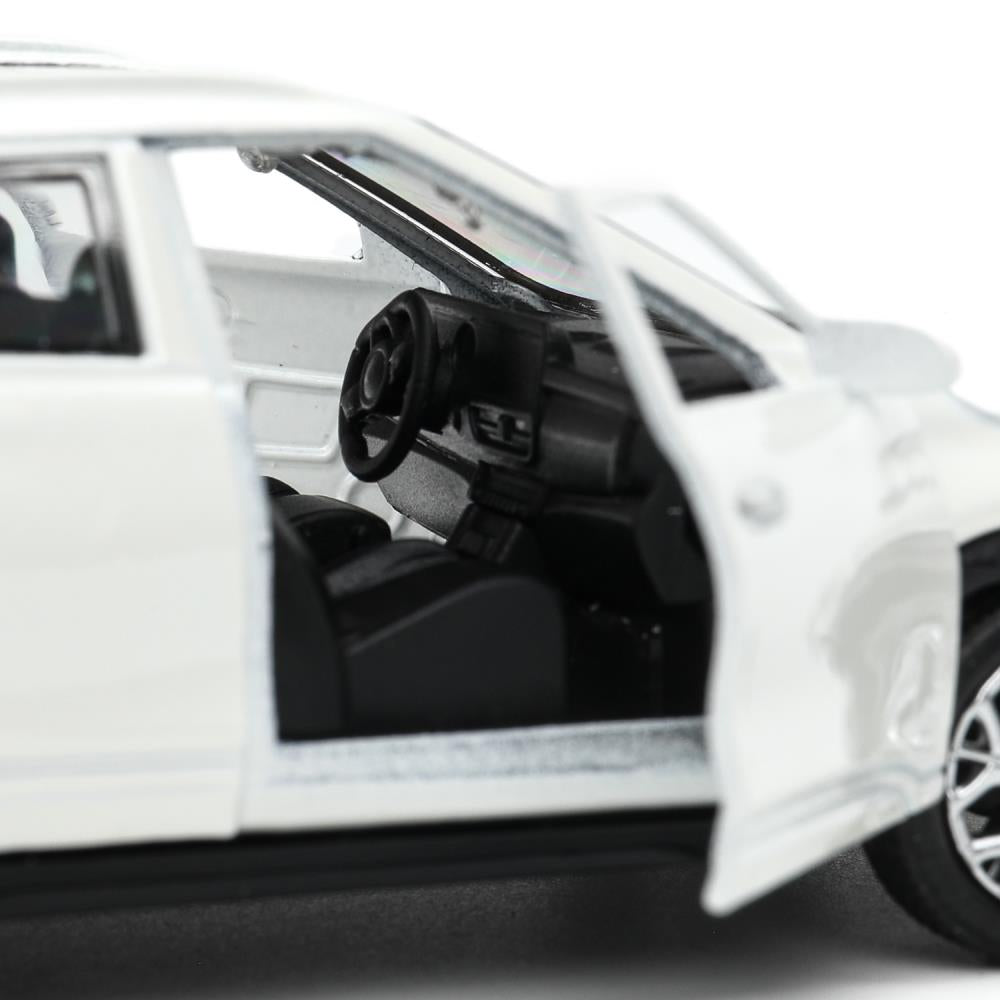 SELTOS-12-WH Машина металл KIA seltos длина 12 см, двери, багаж., инерц, белый, кор. Технопарк в кор