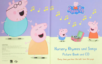 Peppa Pig: Nursery Rhymes & Songs PB +D