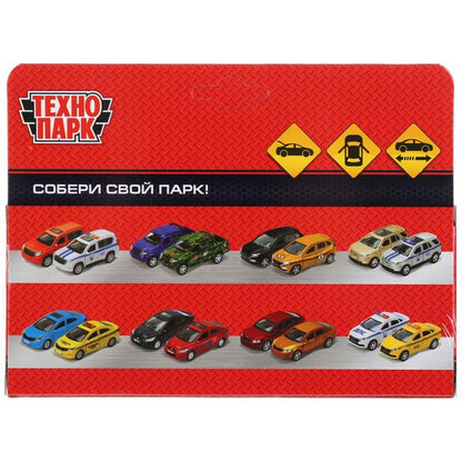 Machine en métal TOYOTA "toyota rav4 графити", dlinna 12cm, inert, dans assortiment. dans le cor.Технопарк dans le cor2*36шт
