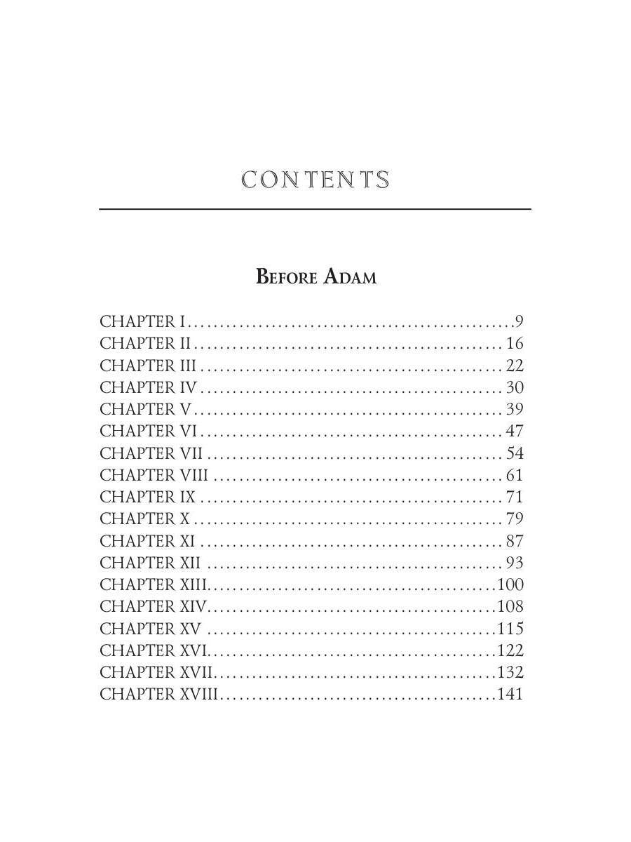 Avant Adam et la foi des hommes = До Адама и Мужская верность. Т. 18 : en anglais