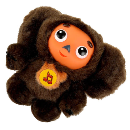 Игрушка мягкая СОЮЗМУЛЬТФИЛЬМ Чебурашка 14см., муз. puce, dans le paquet, "МУЛЬТИ-ПУЛЬТИ" dans кор.24шт