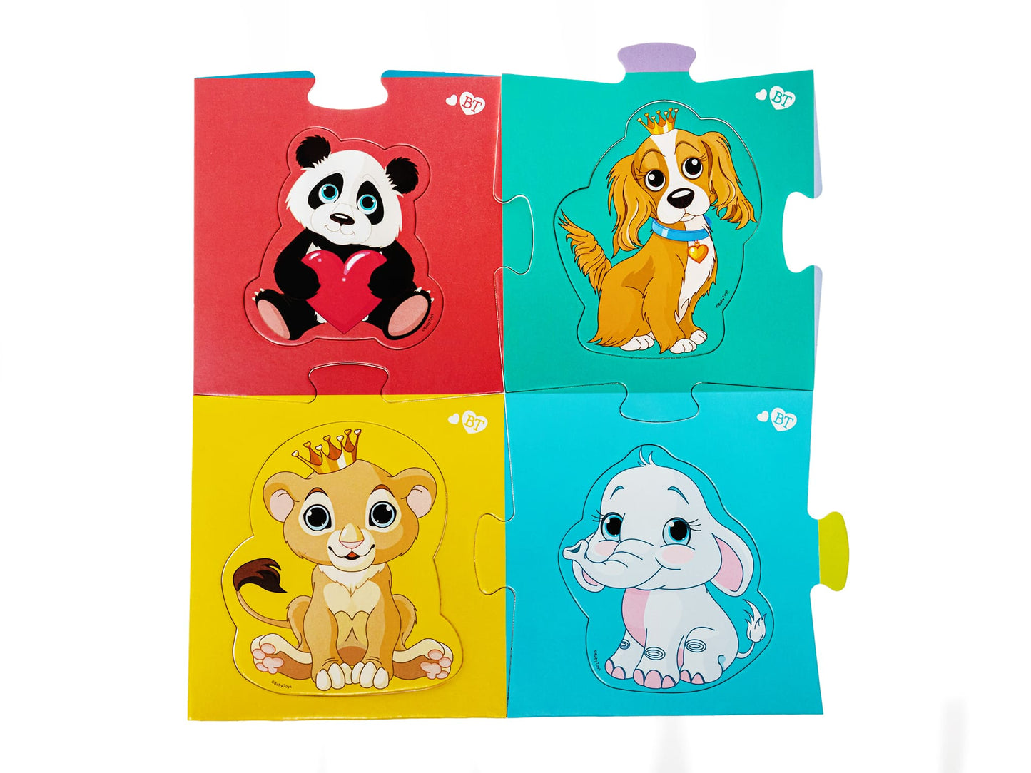 Пазлы MAXI "Милашки" 24 эл Baby Toys (поле 61х47см)