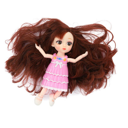 Fille 15 cm, anime, accessoires 2 pièces, dans un paquet LIKEE GIRL en cor.2*144 pièces