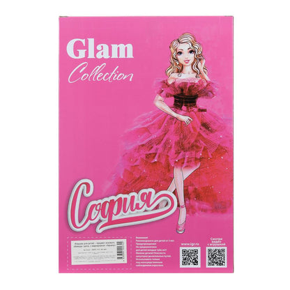Кукла 29см София, руки и ноги сгиб., акс, кор КАРАПУЗ в кор.24шт