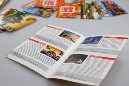 Игра настольная МЕМО "Флаги и столицы" (50 cartes)