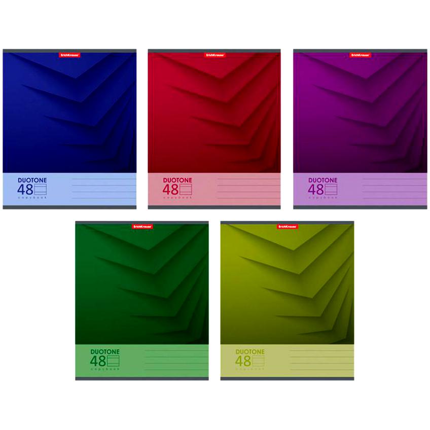 ErichKrause® Тетрадь общая ученическая "Duotone Next" 48 листов, линейка, (поштучно) арт.47511