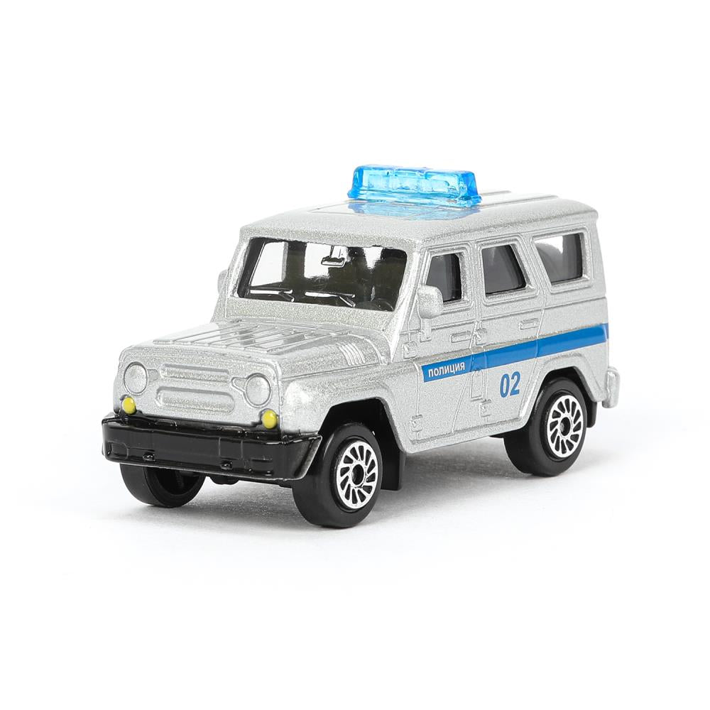 Машина металл UAZ СПЕЦТЕХНИКА 7,5 см, в ассортименте, блистер. Технопарк в кор.3*96шт